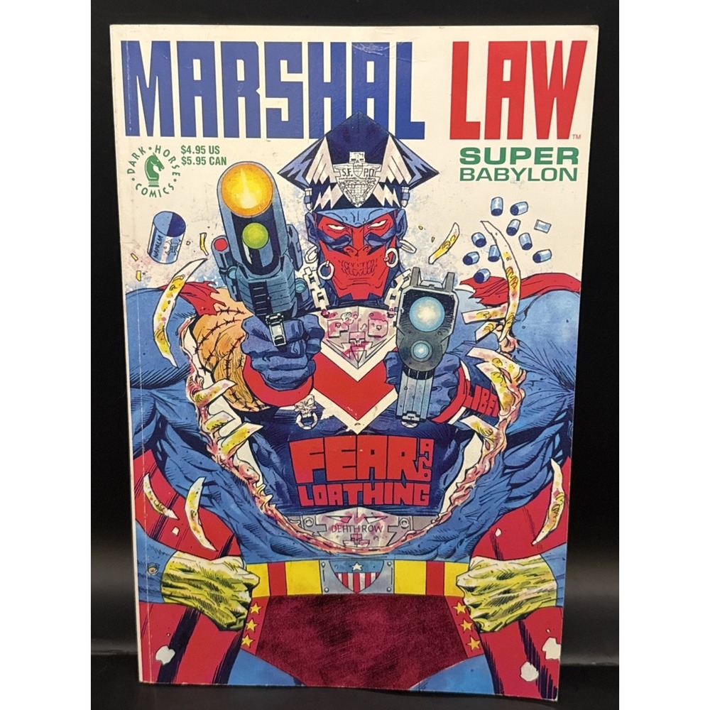 Marshal Law Super Babylon One-Shot Dark Horse Comics